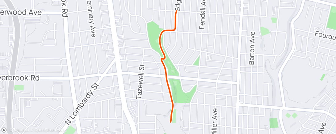 Map of the activity, Battery Park Hill repeats