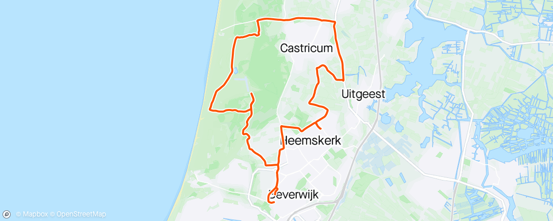 Map of the activity, Holland 7