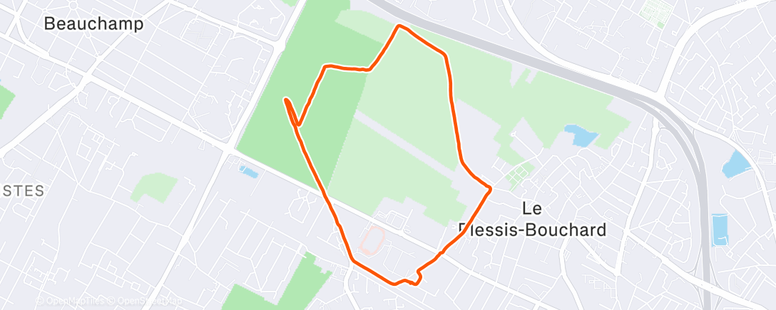 Карта физической активности (Lunch Walk)