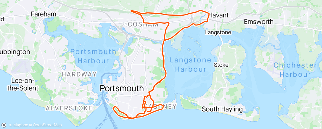 Map of the activity, Quick spin before work