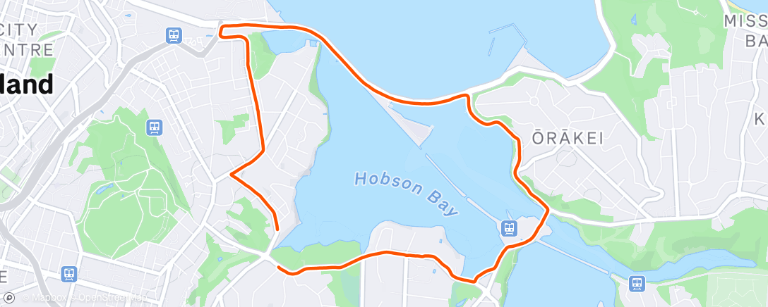 Map of the activity, Rainy and windy