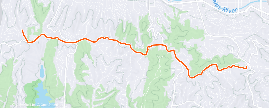 Mappa dell'attività Afternoon Ride