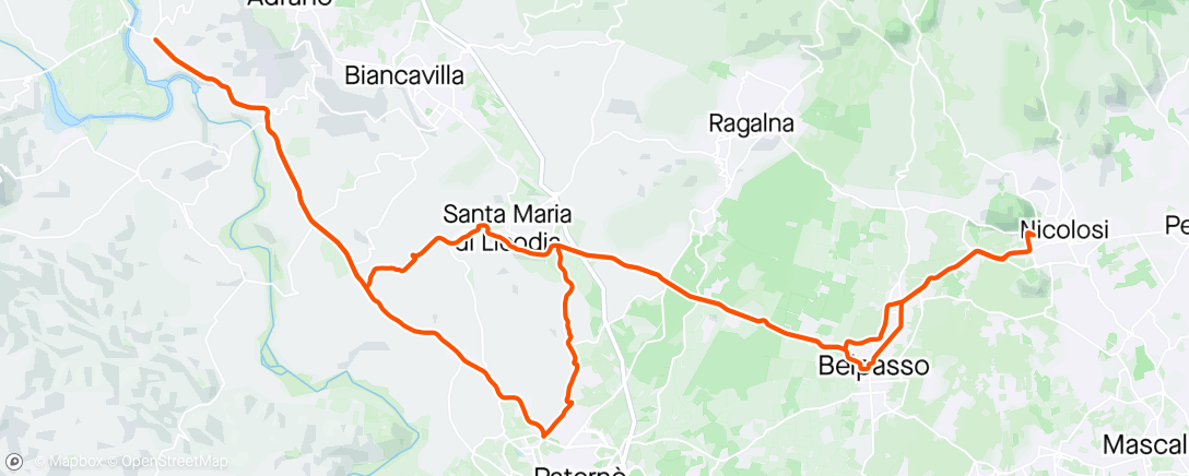 Map of the activity, Etna Altitude Training 🌋 - Day 2
