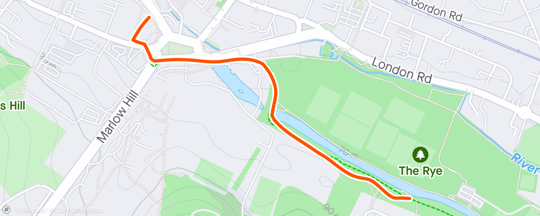 Mapa de la actividad (Jog)