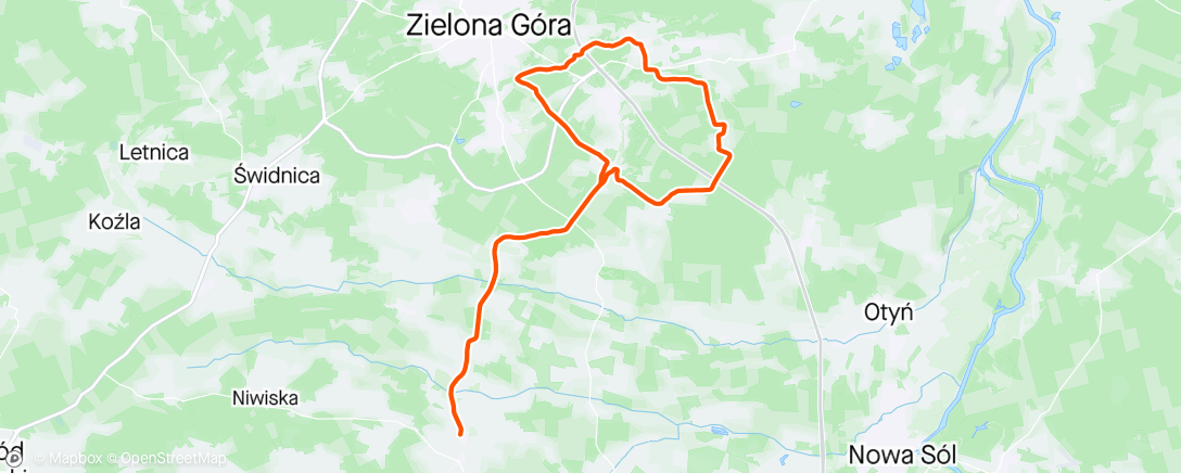 Map of the activity, Ride_723 - GRAVEL