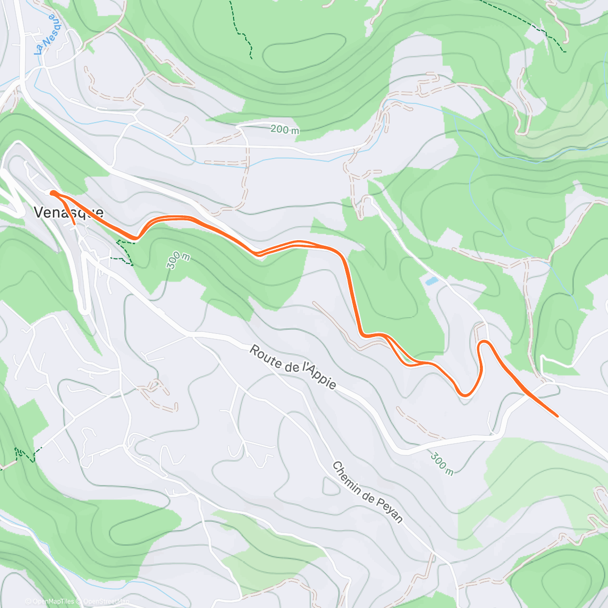 Map of the activity, 🚴 🔦 Test – LUPINE Front light ✅