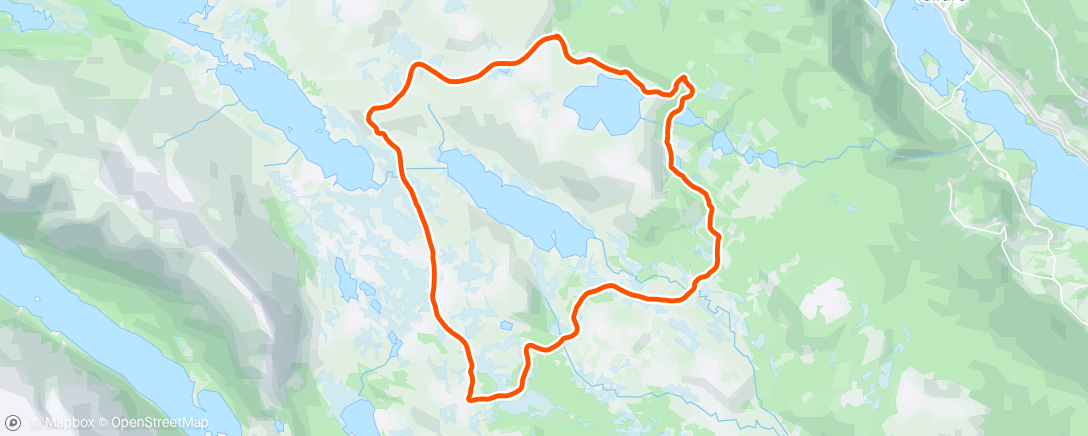 Map of the activity, Grønsenn-runden