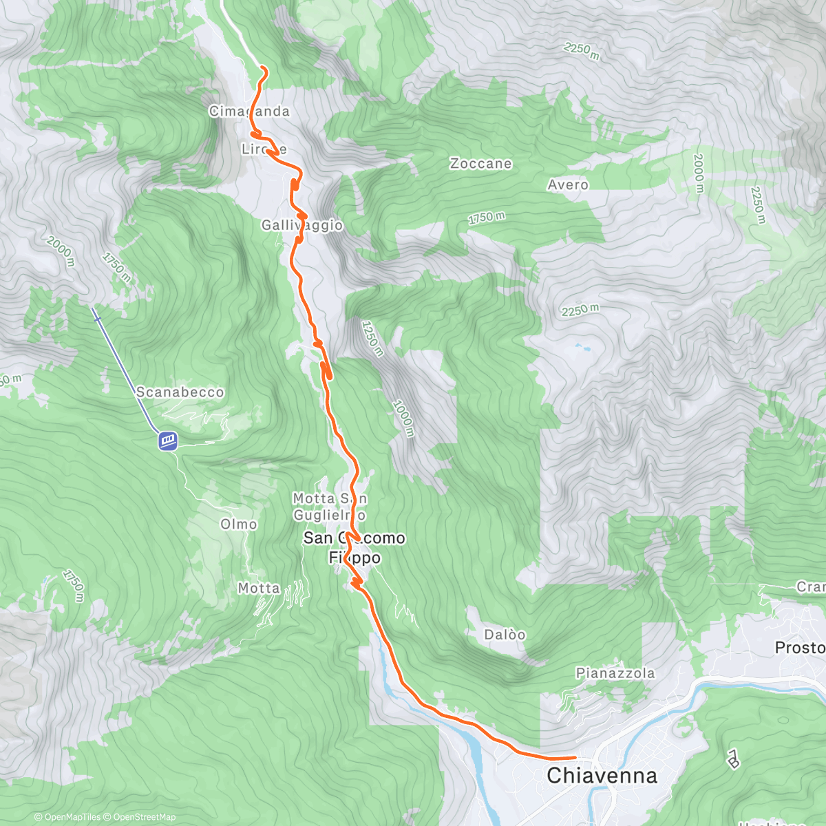 Map of the activity, ROUVY - Zone 2