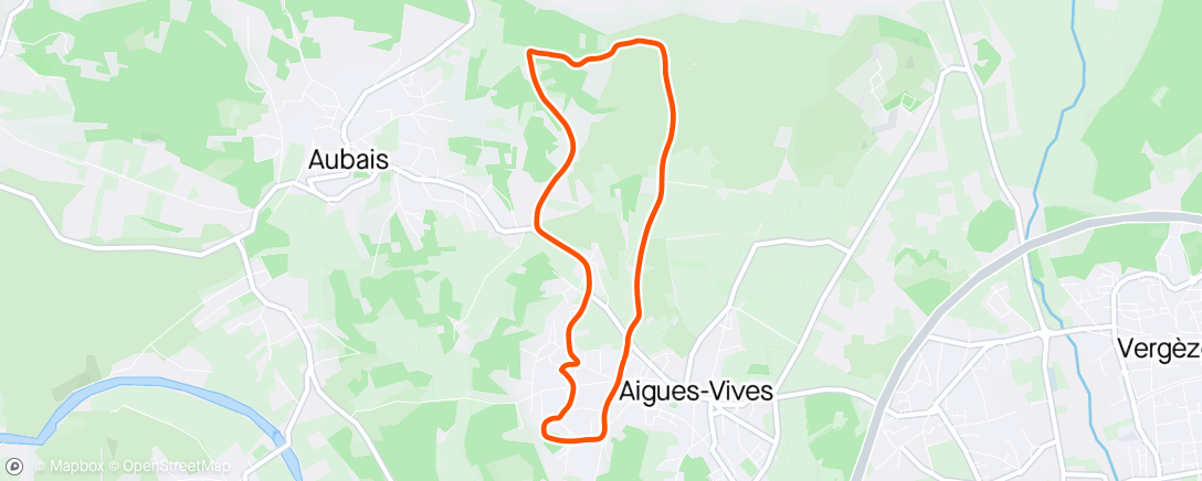 Mapa da atividade, Morning Run