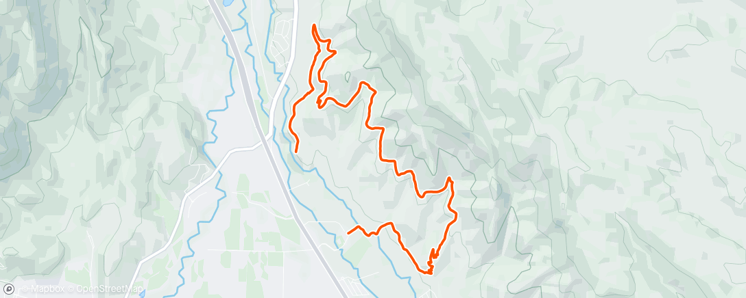Map of the activity, WTS #3 Heber