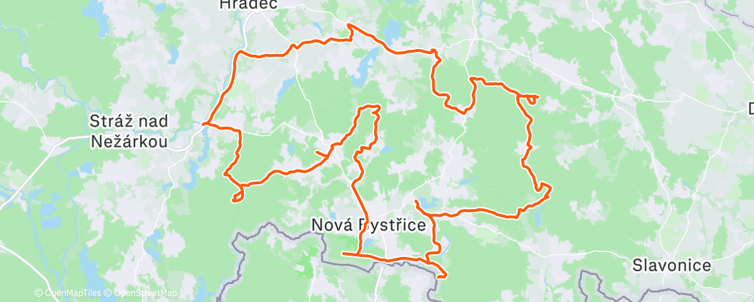 Map of the activity, Jack Fernet 2025