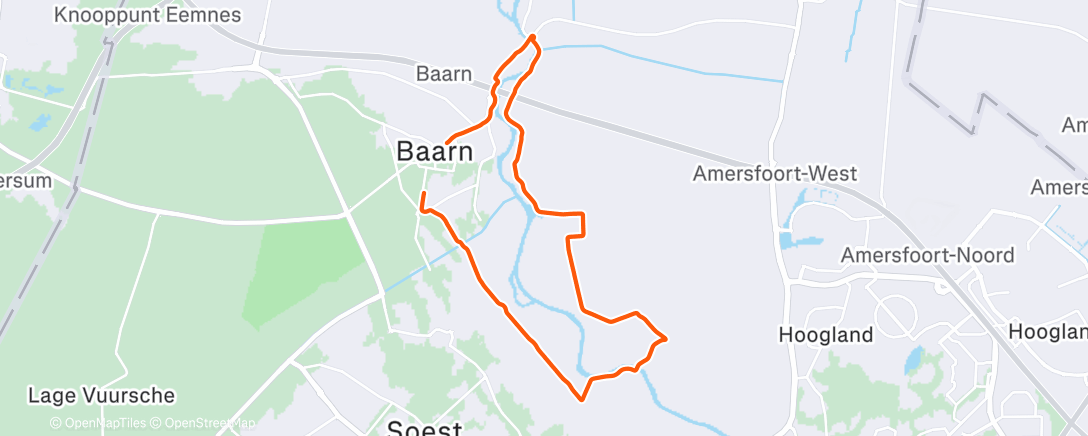 Map of the activity, Z4 intervallen