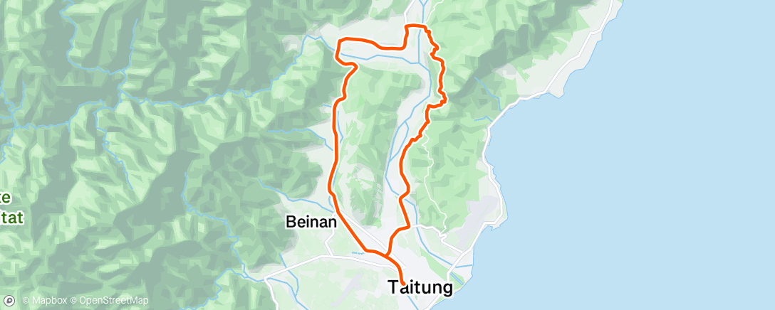 Map of the activity, Morning Ride