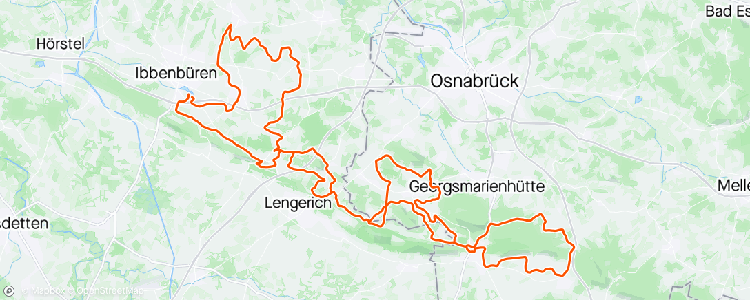 Map of the activity, Hennie Kuiper Classic - Teutoburgerwald tocht 2024