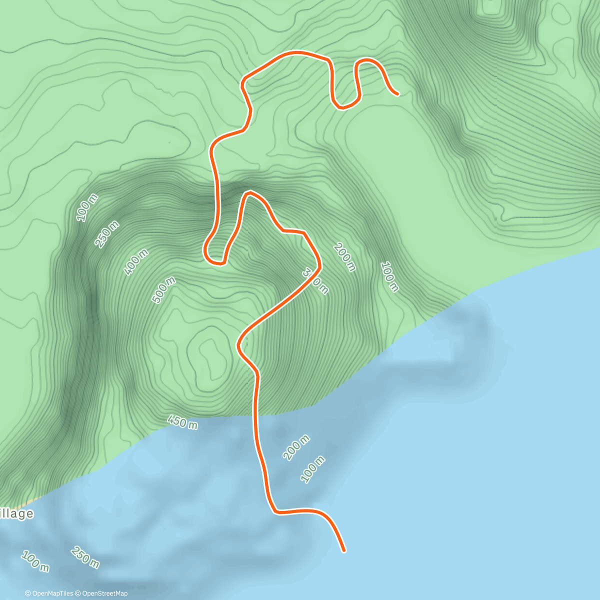 Карта физической активности (Zwift - Repack Rush in Watopia)