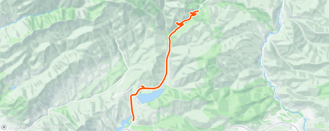 Map of the activity, Afternoon Ride