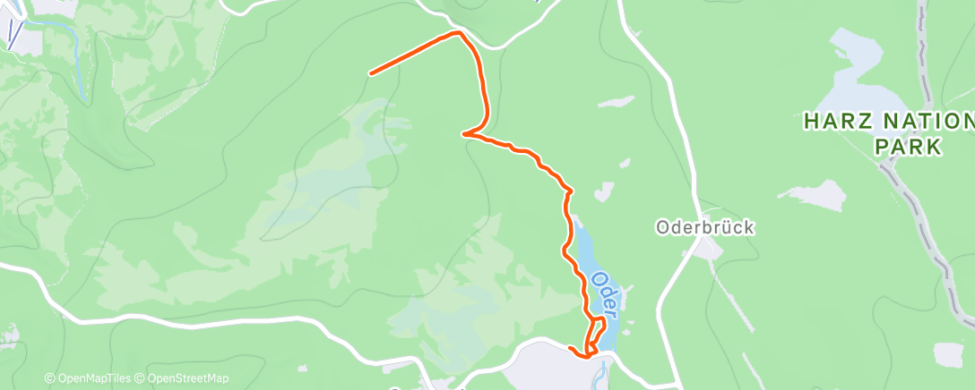 Карта физической активности (Mittagswanderung)