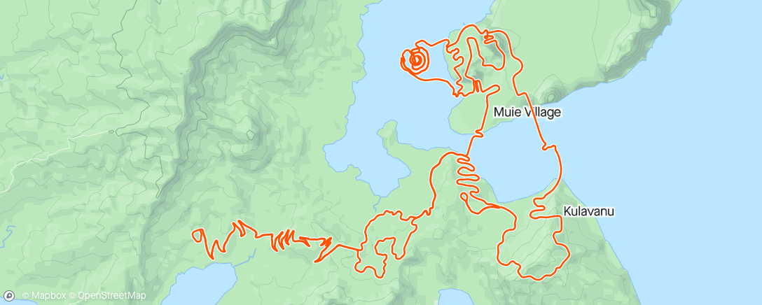 Map of the activity, Zwift - SPT l 6x 5' @VT1 + 20" max on Four Horsemen in Watopia