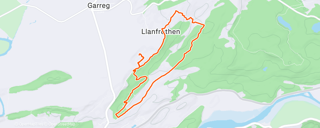 Map of the activity, Am dro 'fo fo