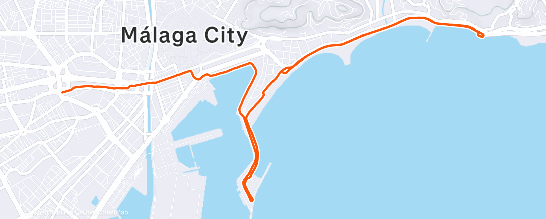 Map of the activity, Windy Run 🌬💨