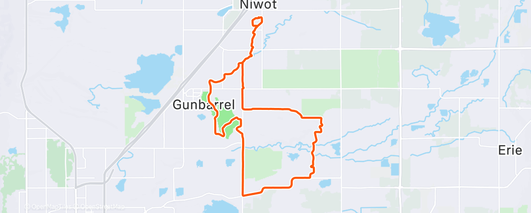 Map of the activity, Grampy Granola