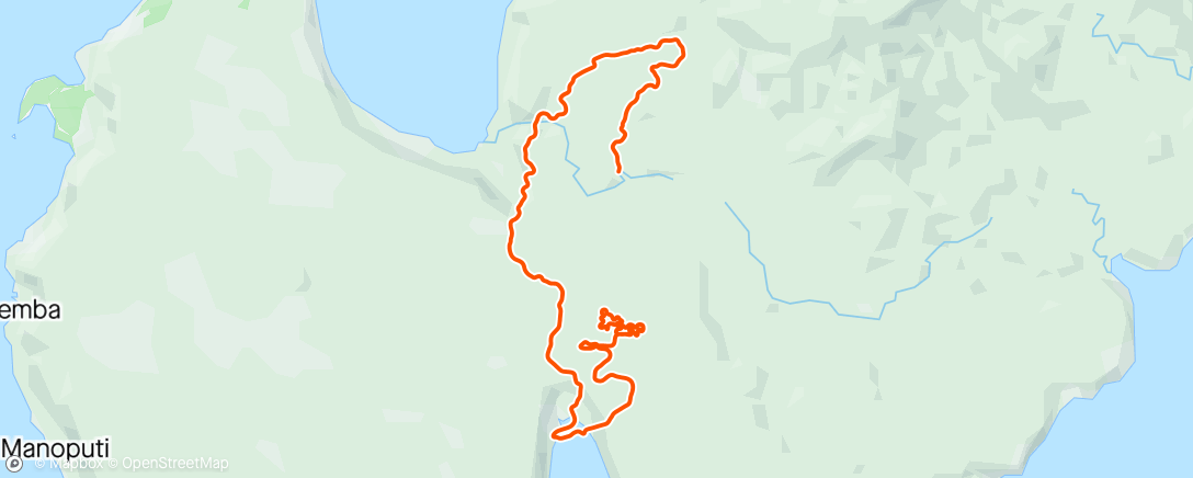 Mapa da atividade, Zwift - Pacer Group Ride: Wandering Flats in Makuri Islands with Coco