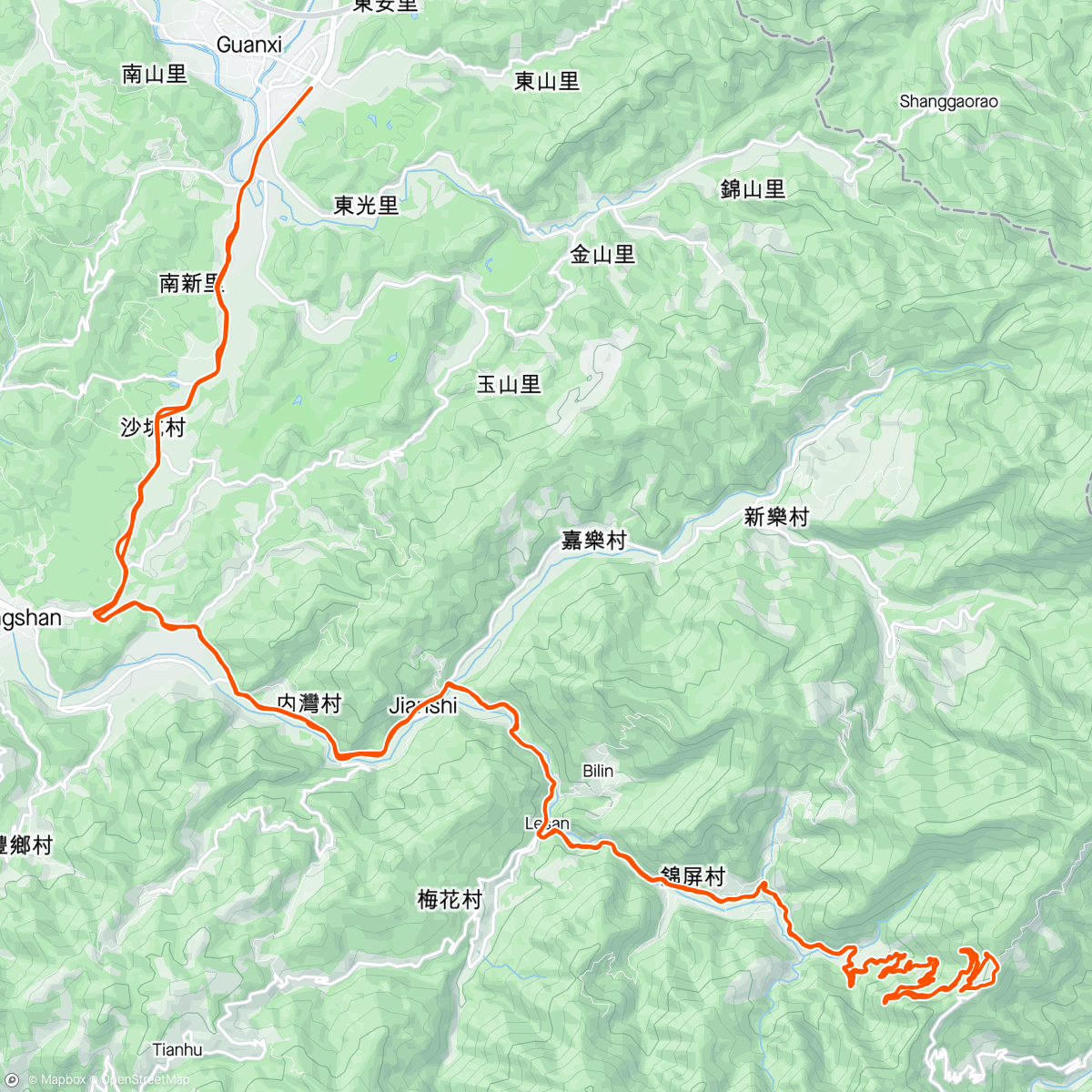 Map of the activity, 宇老