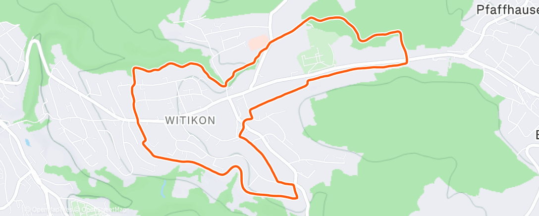 Map of the activity, Quarantine Backyard Loop