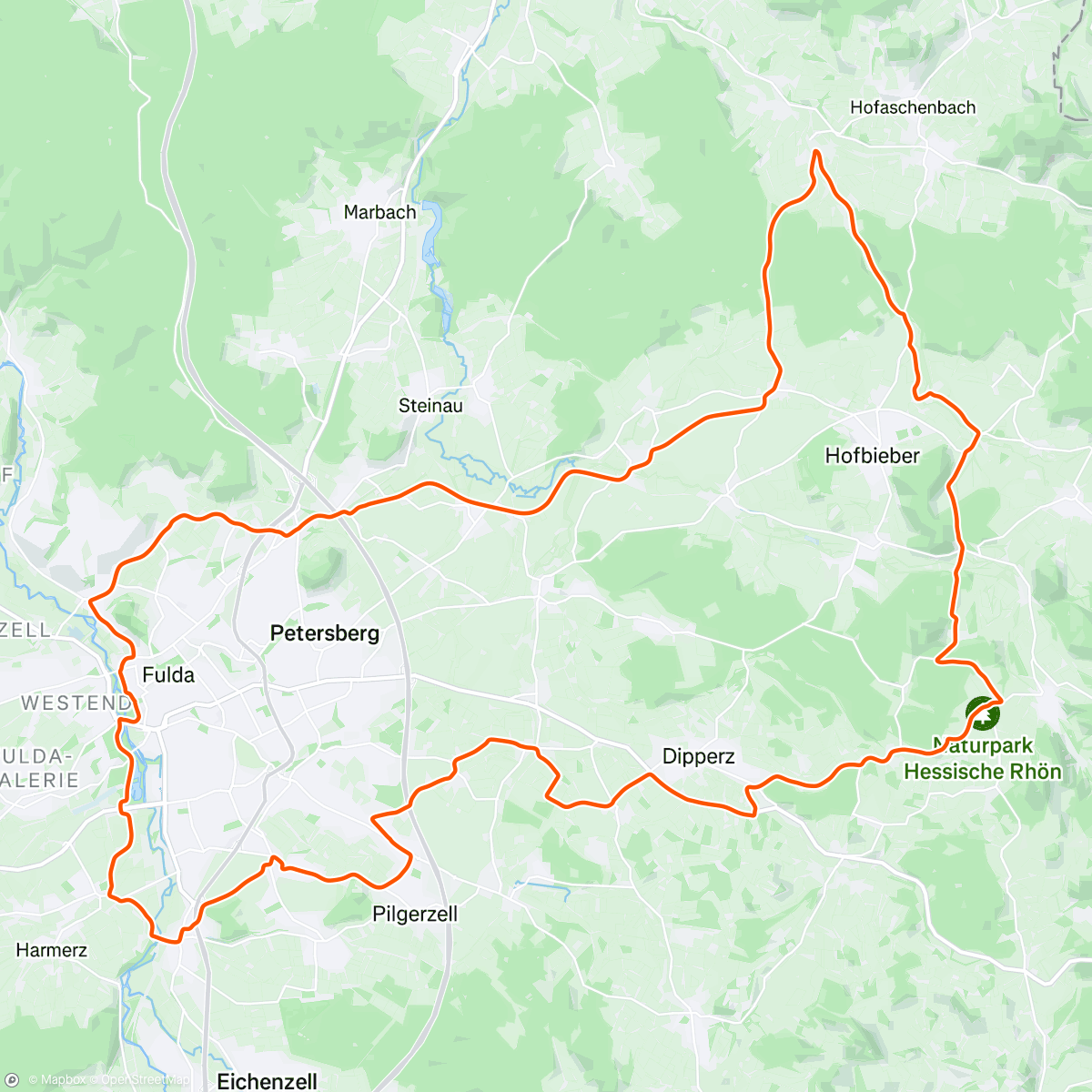 Map of the activity, Straede Crew Ride