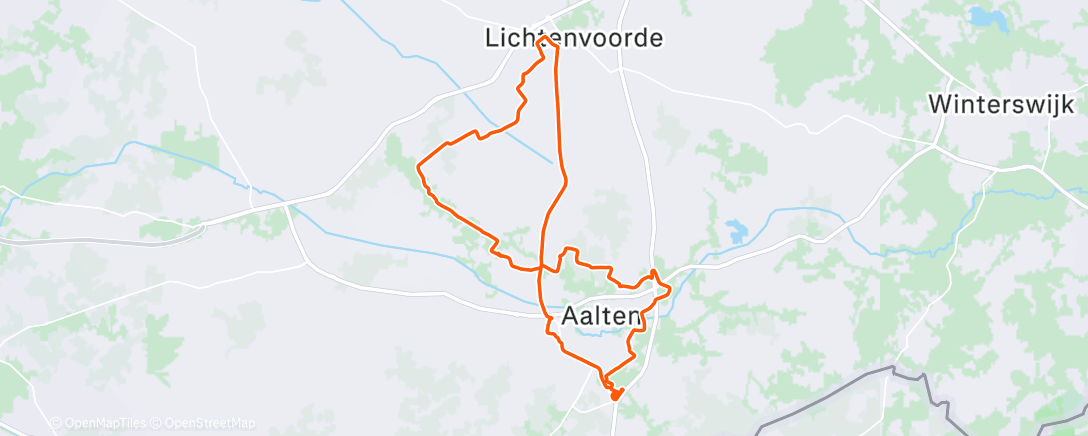 Map of the activity, Namiddagrit