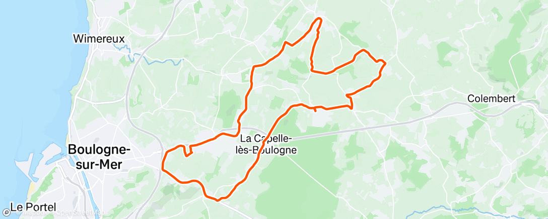 Map of the activity, SLR