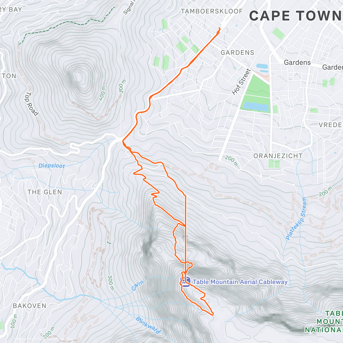 Map of the activity, India Venster