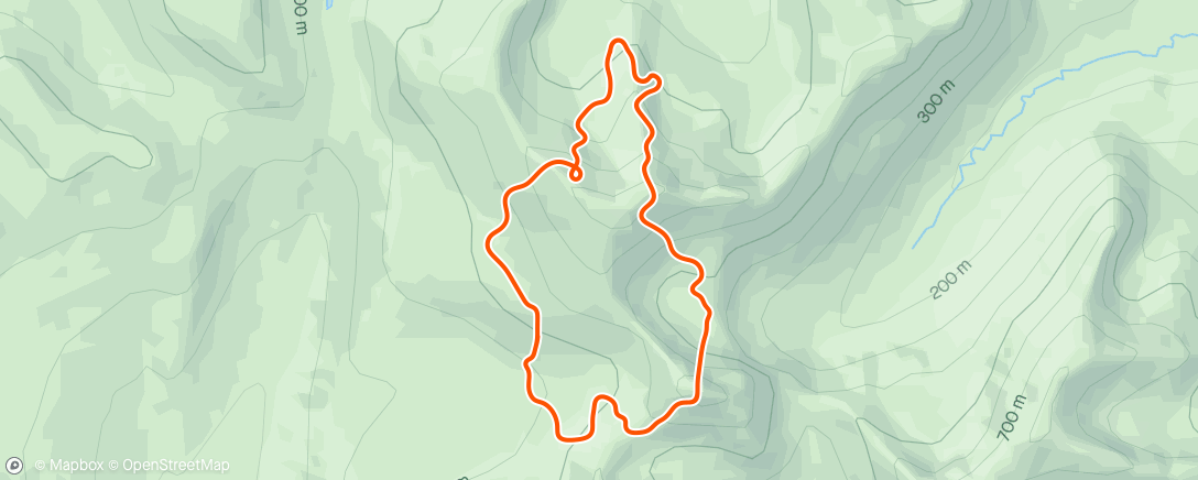 Карта физической активности (Zwift - Loch Loop in Scotland)