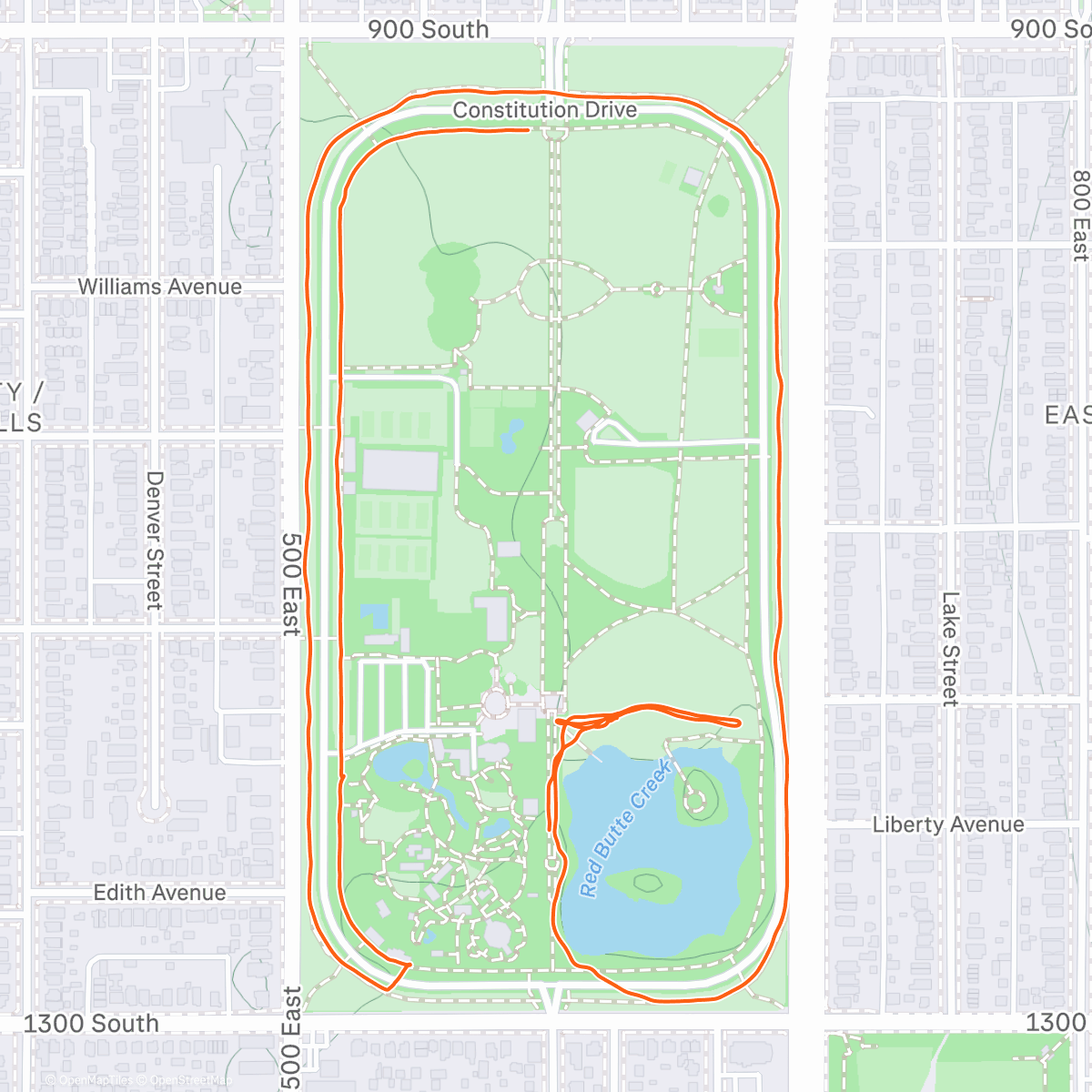 Карта физической активности (Lunch Run)