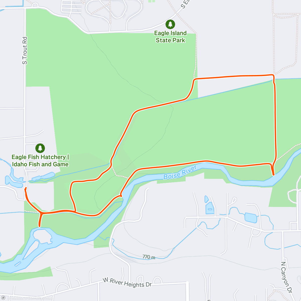 Map of the activity, Afternoon pups!