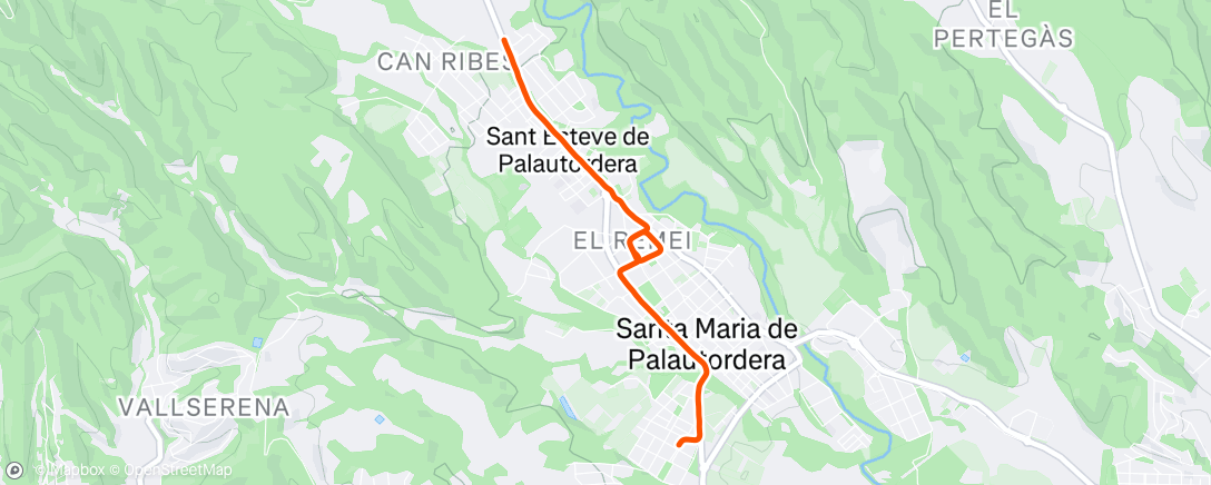 Map of the activity, Calor 1 - 0 Sara 🤯🥵😮‍💨