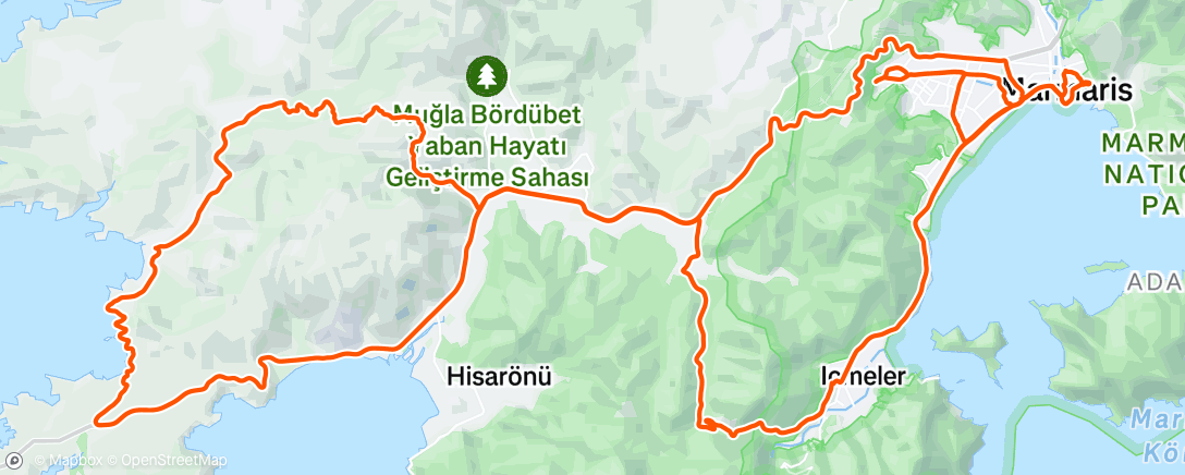 Map of the activity, The Afternoon Hustle