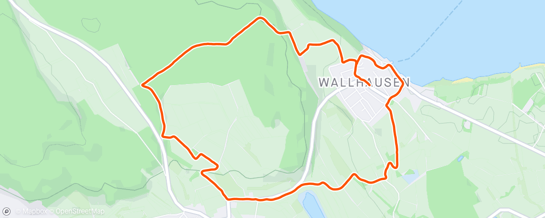 Map of the activity, A few more hills
