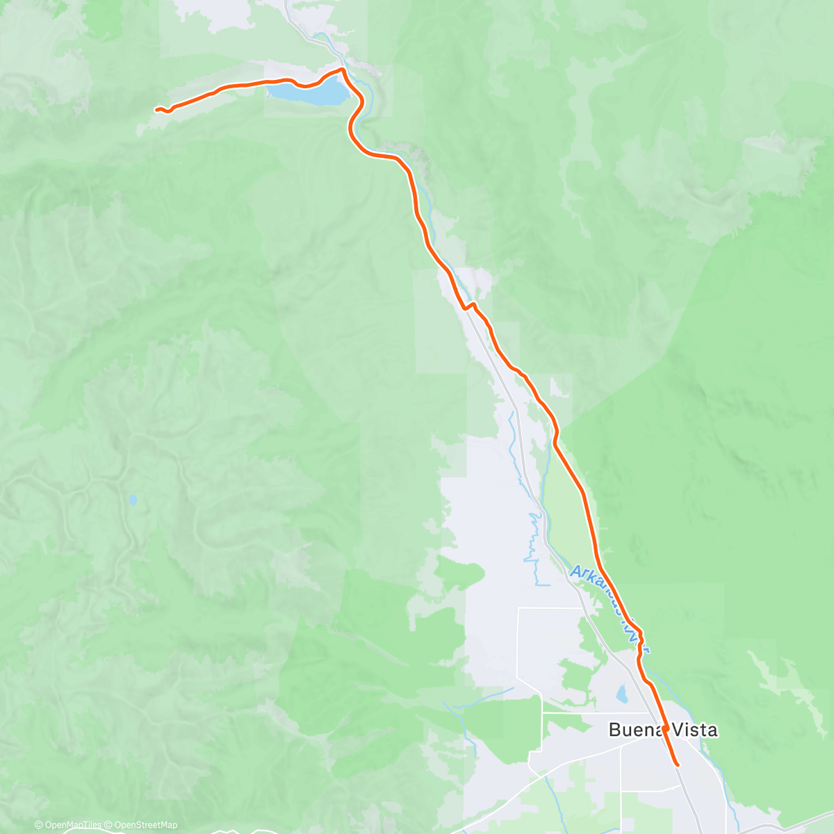 Map of the activity, Up north 💨