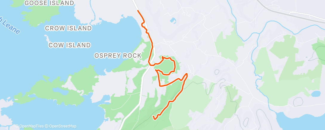 Map of the activity, Derailed Derailleur🫠