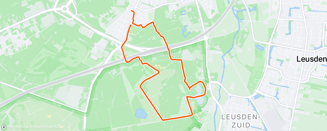 Map of the activity, Hobbelen