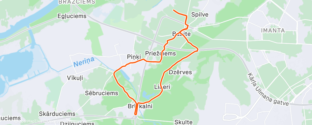 Map of the activity, Immaculate Lunch Break concession