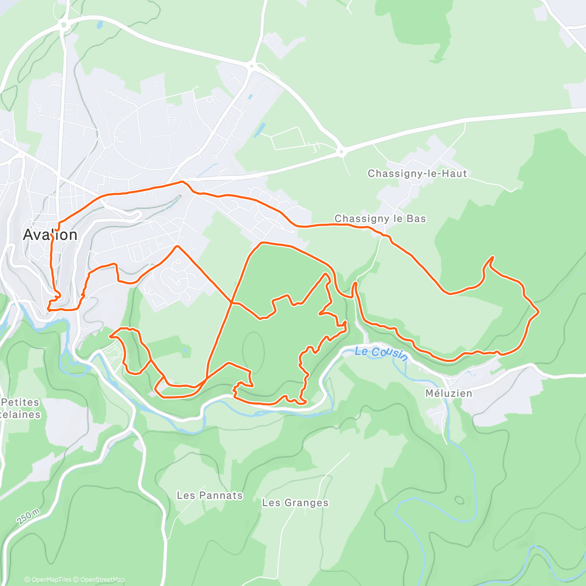 Map of the activity, Trel | No Name