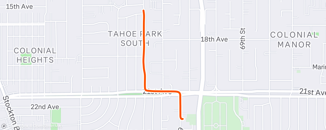 Map of the activity, Home