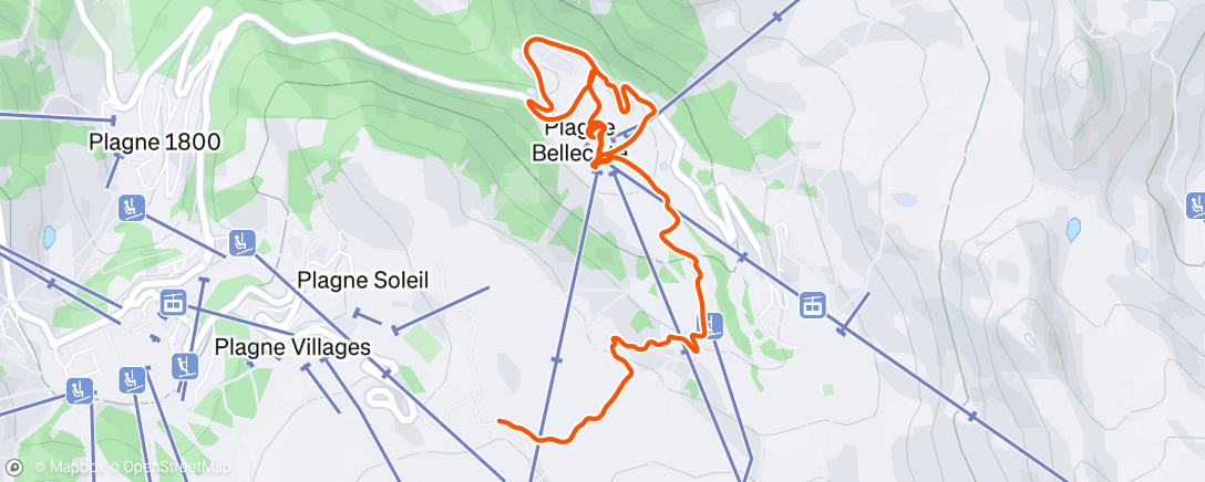 Map of the activity, Morning Ride