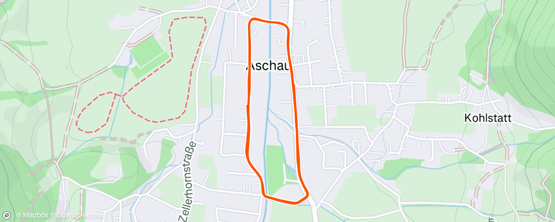 Map of the activity, Aschauer 5er