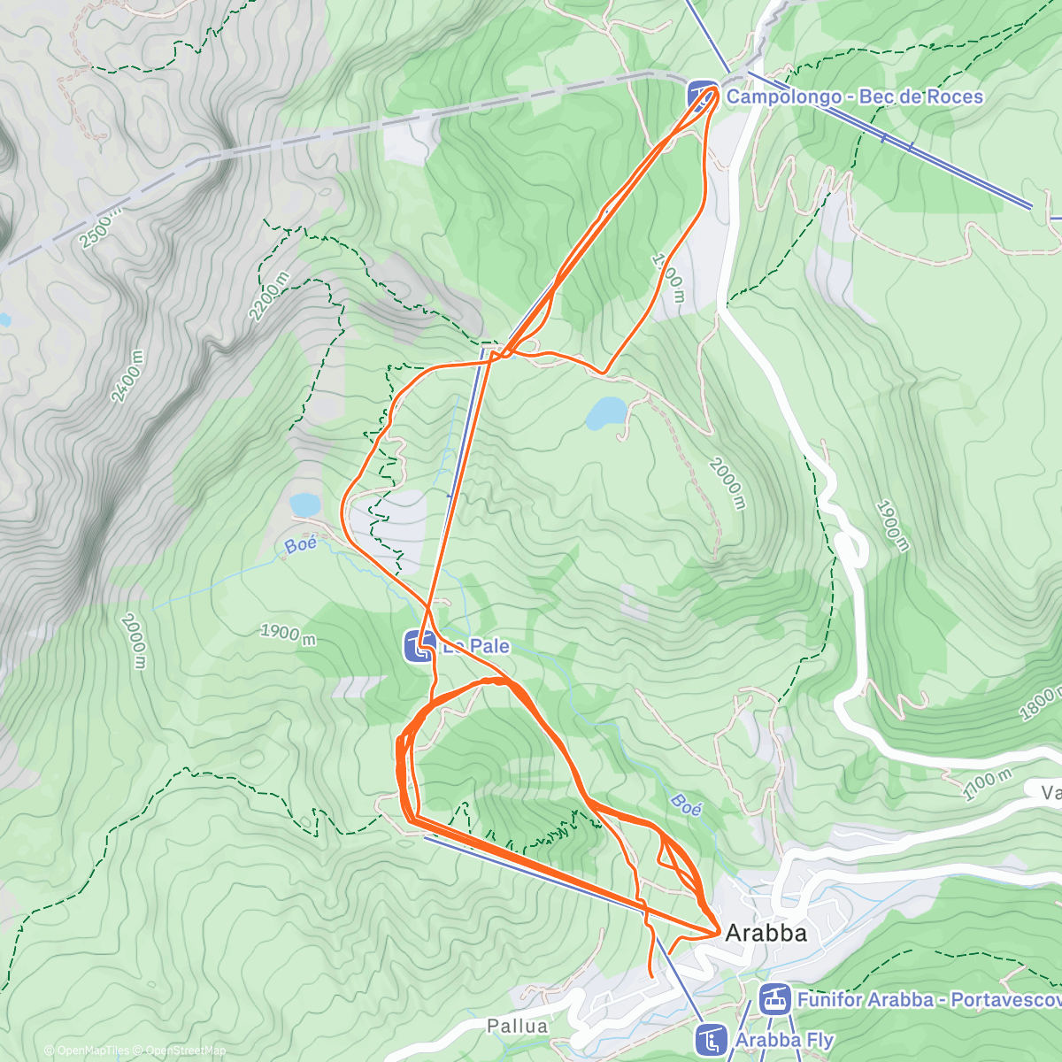 Map of the activity, A început