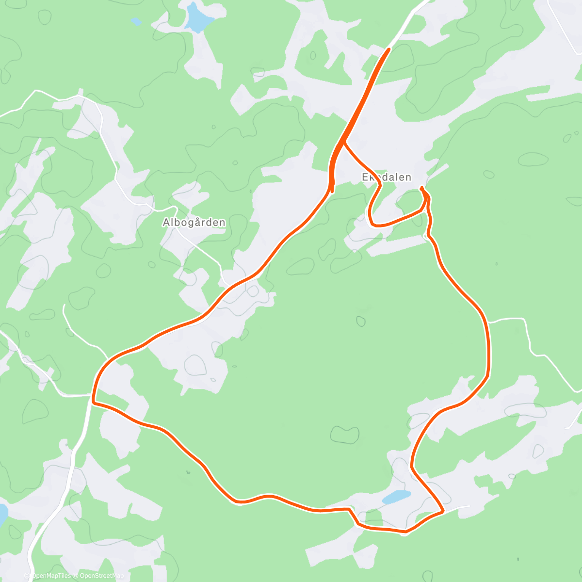 Map of the activity, Tröskel 3.5 × 1k