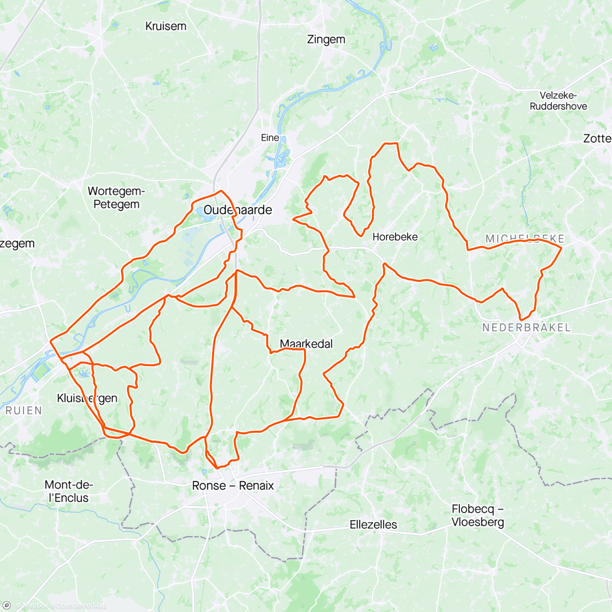 Map of the activity, De Ronde recon 🦁👀