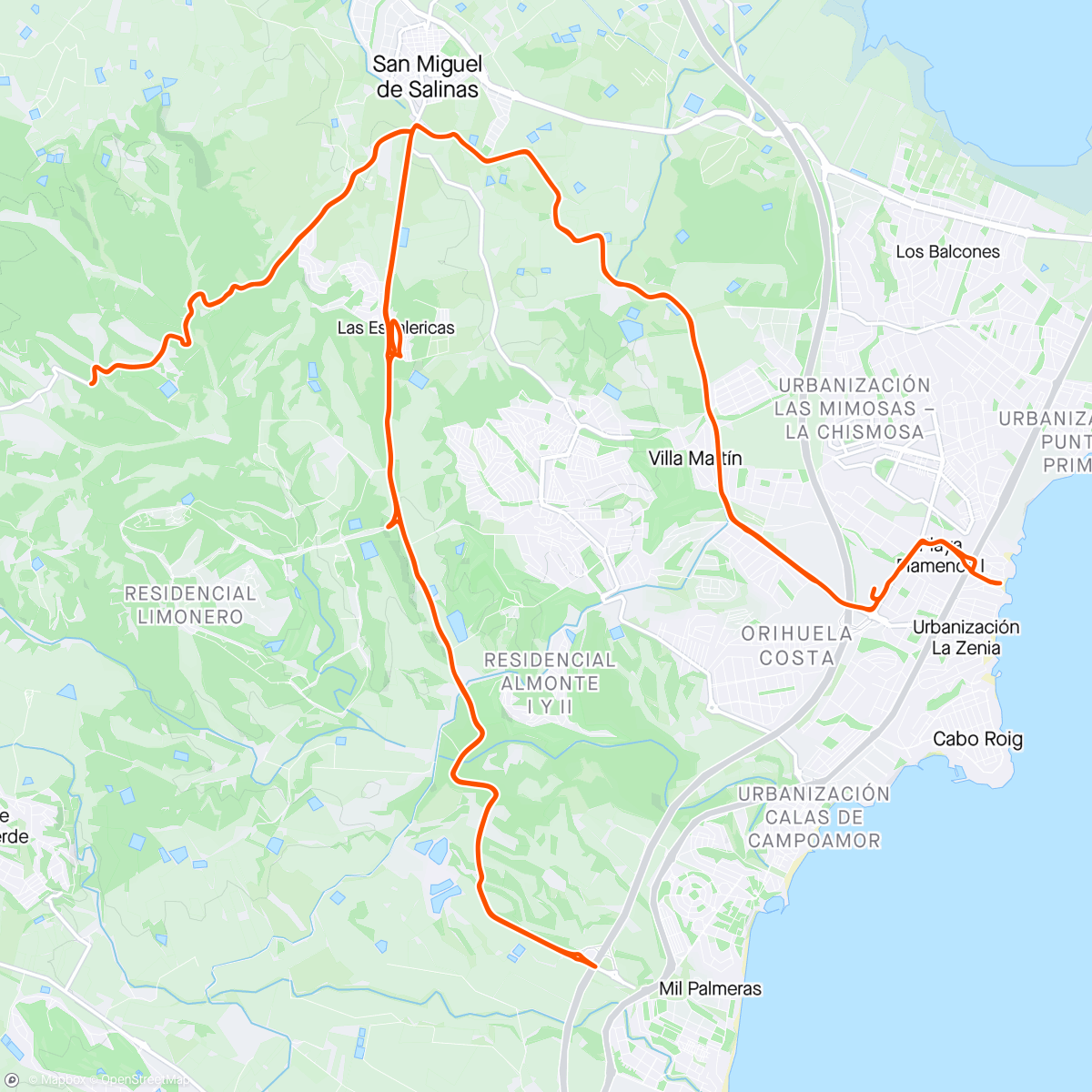 Map of the activity, Solotur hit og dit😊